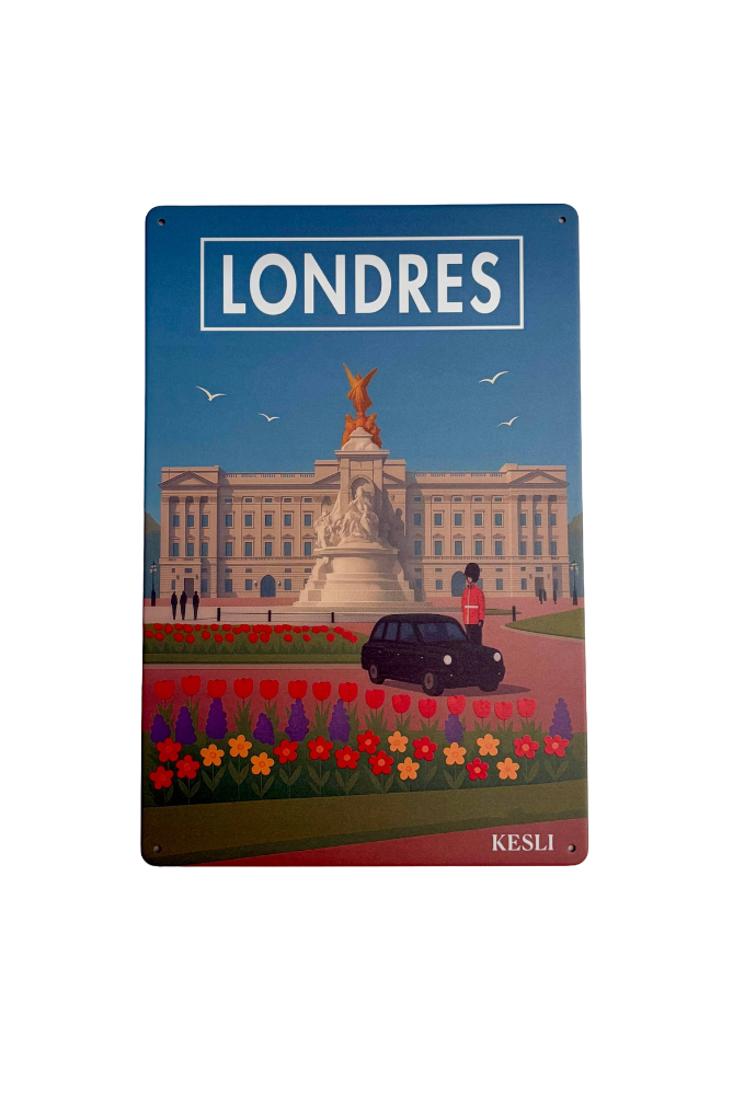 Affiche métal Londres – Buckingham Palace
